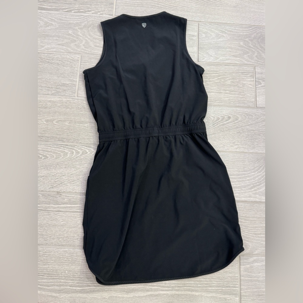 KUHL Vantage Dress Black  Sleeveless Quick Dry Drawstring Waist Size XS VGUC - Picture 6 of 8